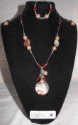 jewelry set (Necklace + Bracelet + oorbellen)