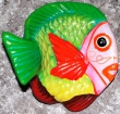ceramic fish 12x11x7cm.