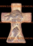 kruis terracotta jezus