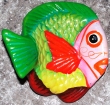 Pescado de cerámica 12x11x7cm.