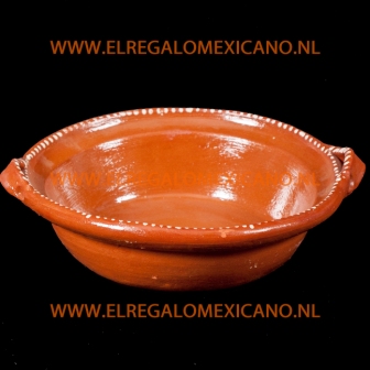 een miljoen ongebruikt Primitief Sol-y-Yo 90525 Vuurvaste schaal Ø23x6cm. - Sol-y-yo Mexicaanse tuinhaarden  en woondecoratie