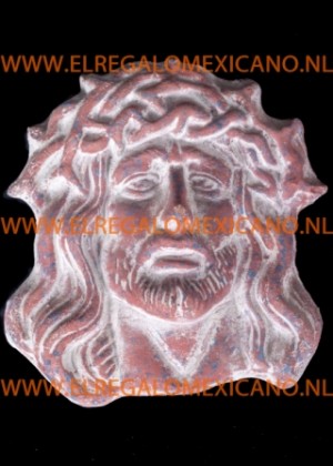 wanddecoratie jezus rood