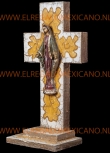 houten kruis maria
