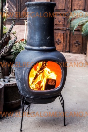 sol-y-yo mexicaanse tuinhaard 44x108 cm 28 kilo grijs 8680GRS