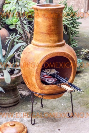 sol-y-yo mexicaanse tuinhaard 44x108 cm 28 kilo geel 8680YL