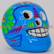 Skull keramiek 6x5x5cm. blauw