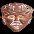 Maya masker Veracruz 22x19cm. bruin