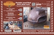 Sol-y-Yo 4840RD Mexicaanse Houtgestookte Stenen Pizza Oven 52x44cm. rood
