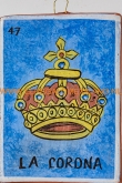 Loteria wanddecoratie steen 14x10x1cm. 