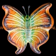 vlinder terracotta