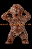 Maya beeldje Pre-Columbiaans 10x7x6cm.