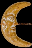Mexicaanse maan Ø32cm. geel
