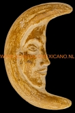 Mexicaanse maan Ø24cm. geel