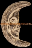 Mexicaanse maan Ø24cm. bruin