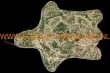 Terracotta schildpadje 10x8x4cm. groen