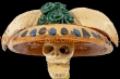 La catrina hoofd Ø11x7cm.