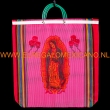 Nylon tas Virgen de Guadalupe 47x47cm. rood