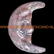 Mexicaanse maan Ø16cm. blauw-rood