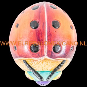 Lieveheersbeestje keramiek 14x11x4cm.