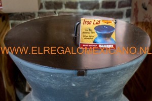 Metalen stalen deksel voor 8892 sol-y-yo barbecue
