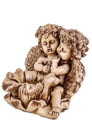 Gipsen beeldje religie 18x17x17cm