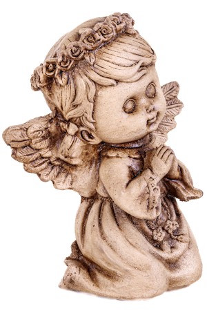 Gipsen beeldje religie 12x7x15cm