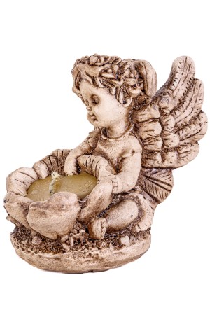 Gipsen beeldje religie 10x12x12cm