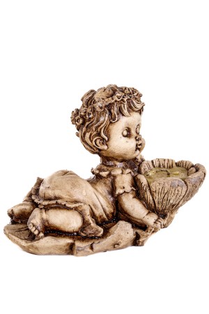 Gipsen beeldje religie 15x9x12cm