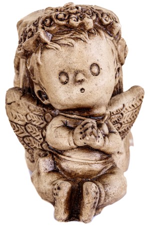 Gipsen beeldje religie 7x12x9cm