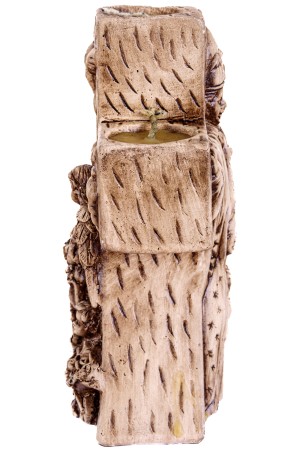 Gipsen beeldje religie 11x7x15cm